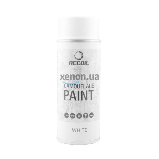 RecOil Camouflage Paint White камуфляжная маскировочная краска белая 400 мл 