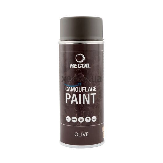 RecOil Camouflage Paint Olive камуфляжная маскировочная краска олива 400 мл 