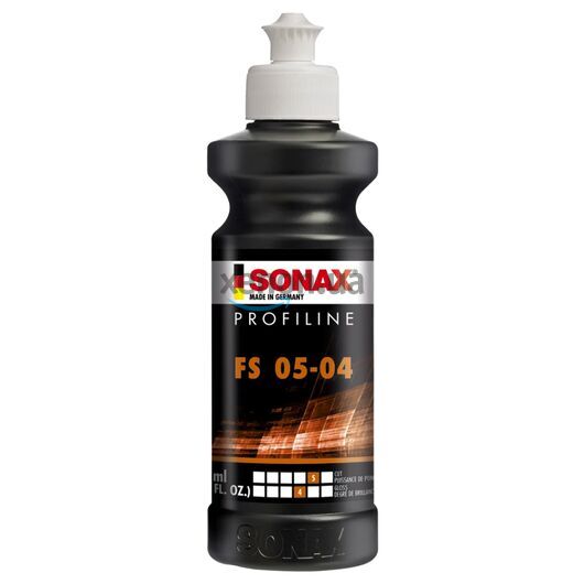 SONAX PROFILINE FS 05-04 абразивная паста для полировки кузова 250 мл, Объем: 250 мл 