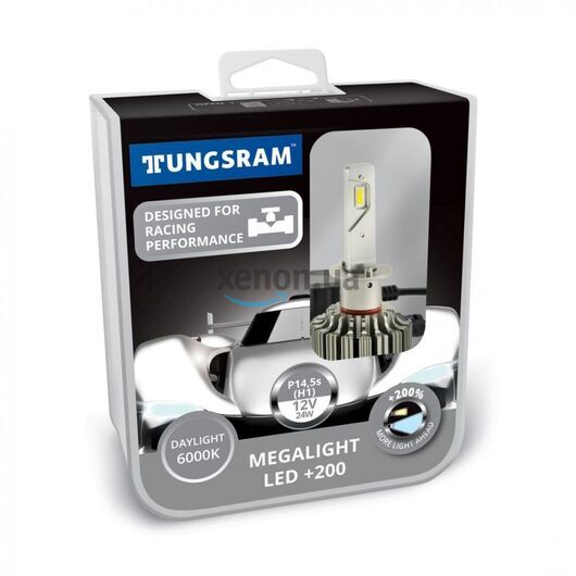 Tungsram Megalight LED H1 PX26d 60410 PB2 24W 6000K 