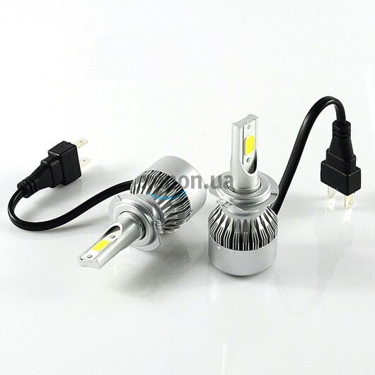 HeadLight C6 H7 12-24V COB 36W 6000K комплект 2 шт 