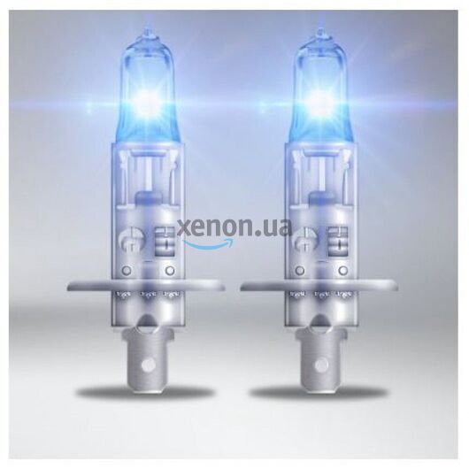 Лампа галогенная Osram H1 12V 55W P14.5s Cool Blue Intense Next Gen +100% 2шт/комп (64150CBN-HCB)