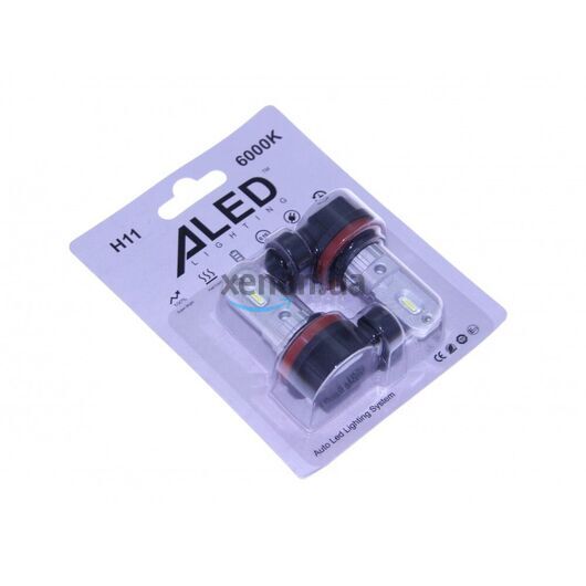 Лампы светодиодные ALed H11 6000K 12W H11A01 (2шт)