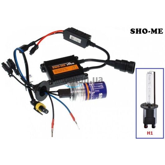 Комплект ксенонового света Sho-Me Ultra (Slim) H1 6000K 35W