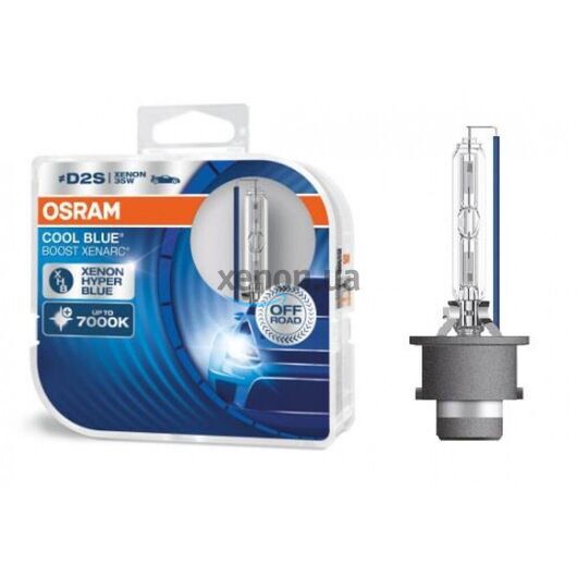 Лампа ксенонова Osram D2S 66240CBB-DUO COOL BLUE BOOST 2 шт