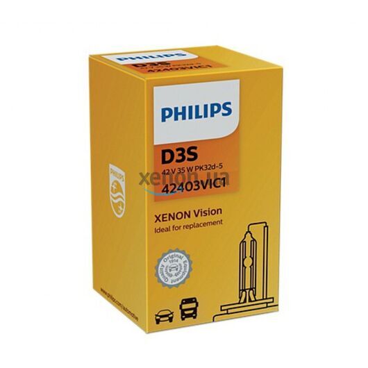 Ксенонова лампа Philips D3S 42403 VIС1 Vision (ориг)