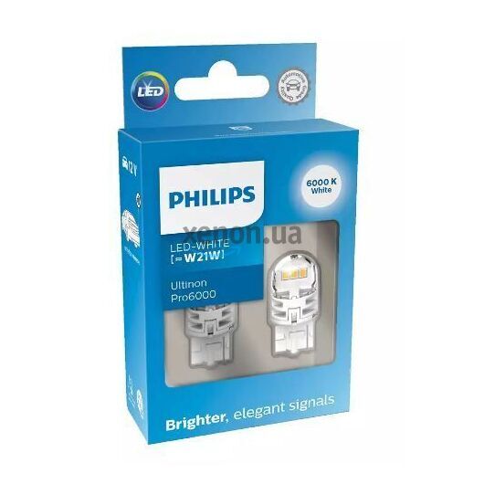 Philips 11065CU60X2 W21W LED Ultinon Pro6000 