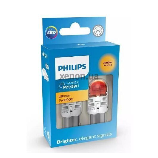 Габариты Philips 11499AU60X2 P21/5W LED Ultinon Pro6000