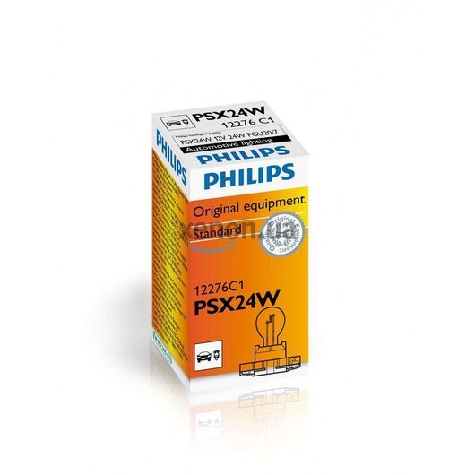 Лампа накаливания Philips PSX24W, 1шт/картон 12276C1
