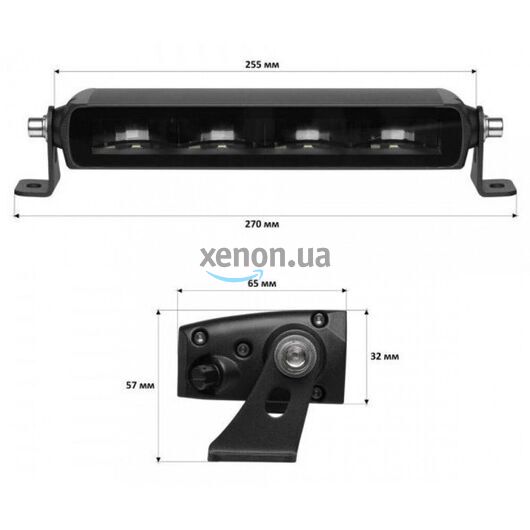 Светодиодная фара OPPLIGHT 40watt 10-30V IP68 (opl-47-40W) 