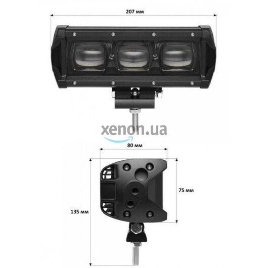 Светодиодная фара OPPLIGHT 30watt 10-30V IP68 (opl-lsb-lens-30W)