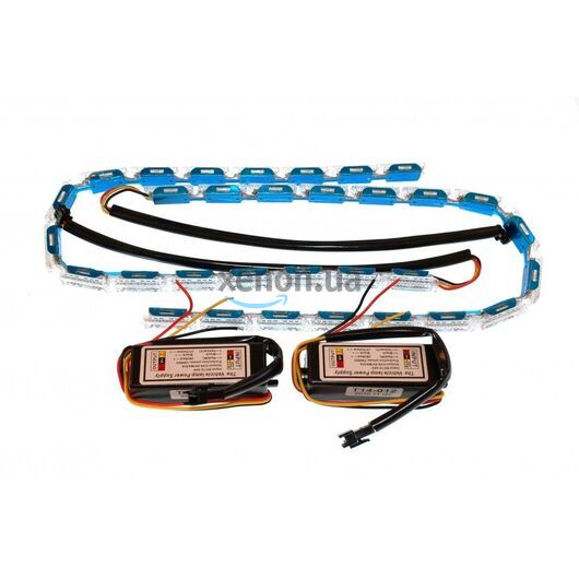 Светодиодная (LED) лента Running Crystall Желтый-Белый 16 сегментов v4