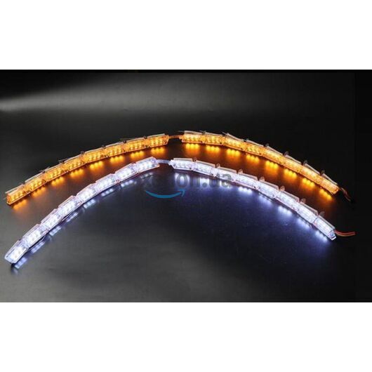 Светодиодная (LED) лента Running Crystall Желтый-Белый v2