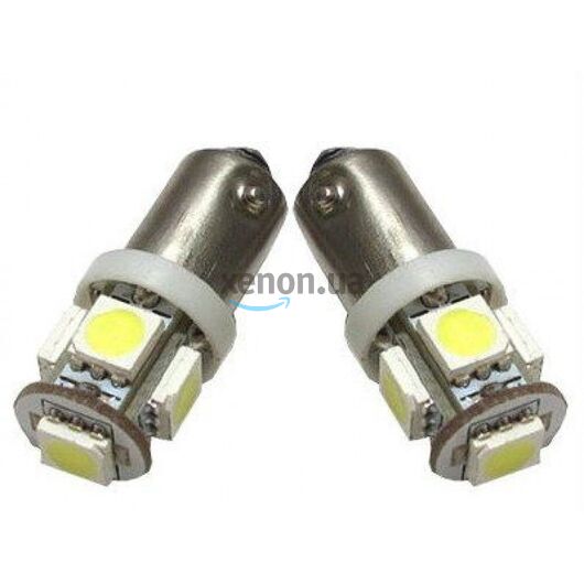 Габарит LED IDIAL 459 T4 BA9s 5led 5050 SMD (2шт)