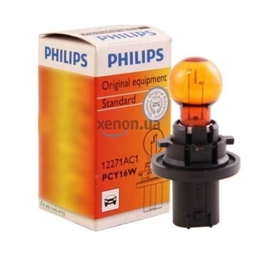 Лампа накаливания Philips PСY16W, 1шт/картон 12271AC1