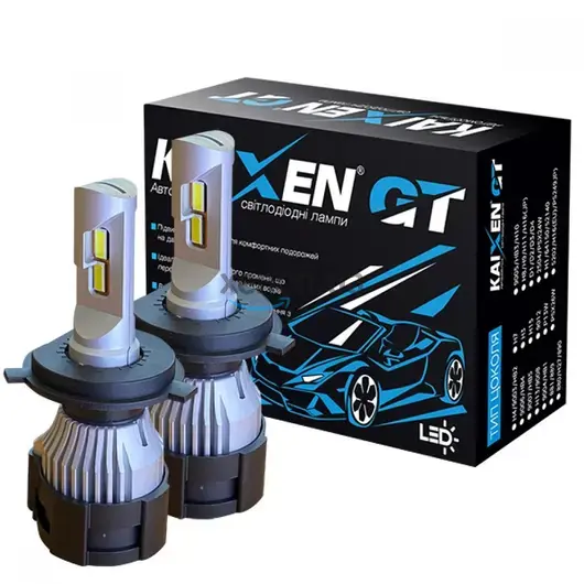 KAIXEN GT H4 6000K 50W CANBUS READY 2 шт