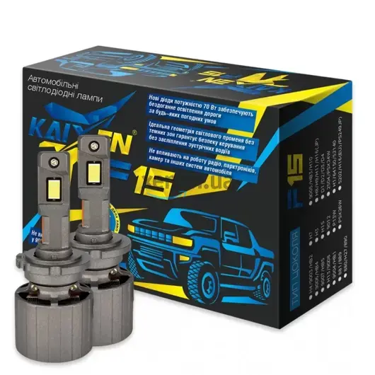KAIXEN F15 D3S CAN BUS EMC 70W 6000K комплект 2 шт