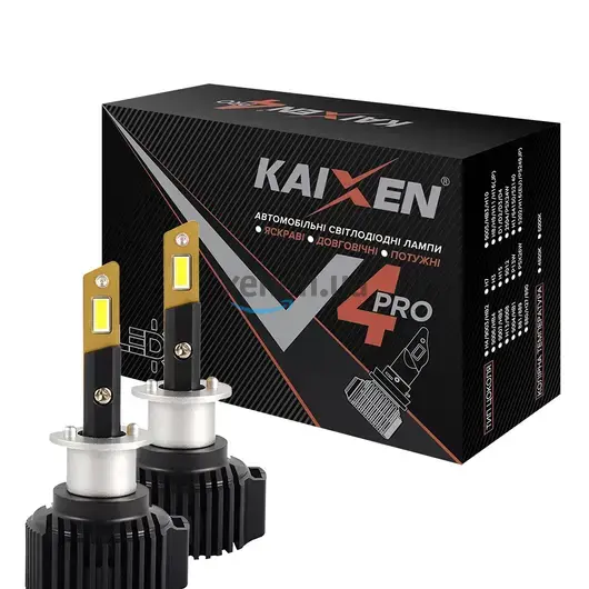 KAIXEN V4PRO H1 CANBUS READY 50W 6000K комплект 2 шт 