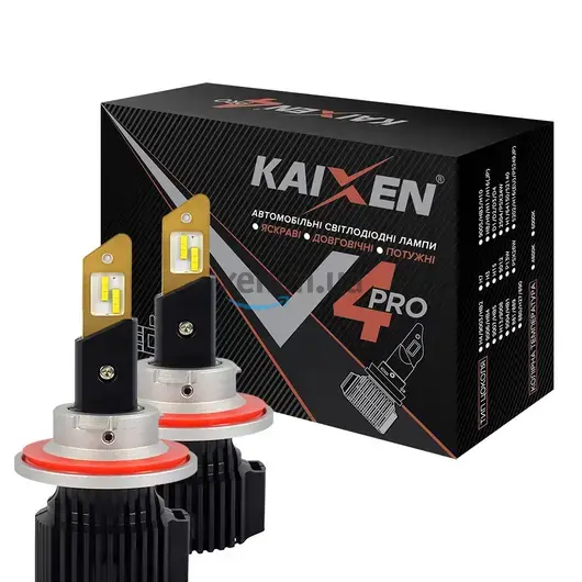 KAIXEN V4PRO H13 CANBUS READY 50W 6000K комплект 2 шт 