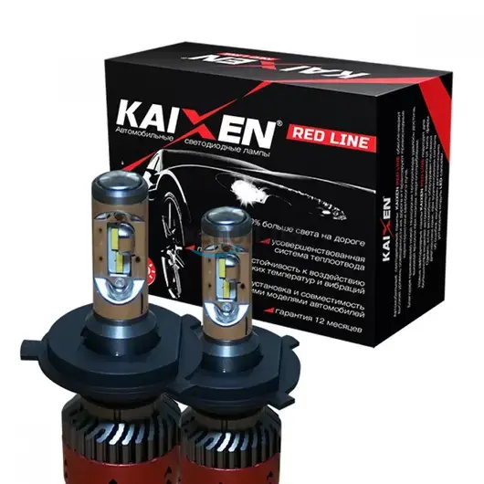 KAIXEN REDLINE H4 35W 6000K комплект 2 шт