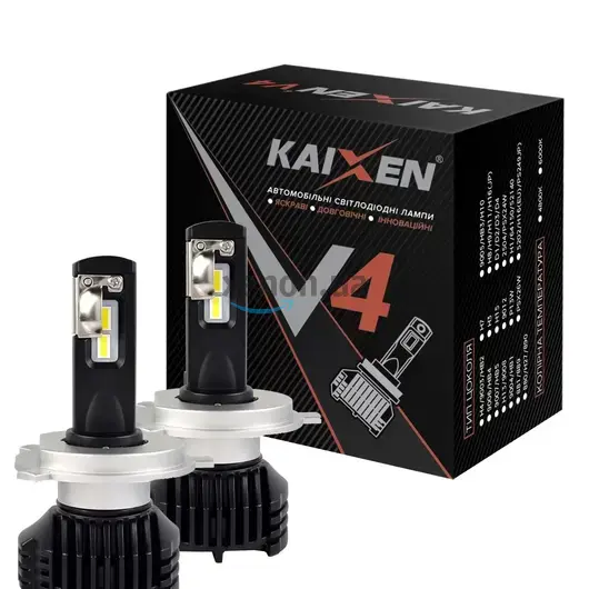 KAIXEN V4 H4 45W 6000K комплект 2 шт 