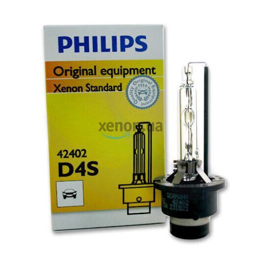 Philips Xenon Standard D4S 35W 4300K картон комплект 1 шт 