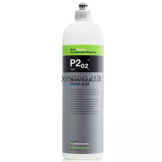 Koch Chemie Micro Cut & Finish P2.02 микрошлифовальная паста для машинной полировки ЛКП 1 л