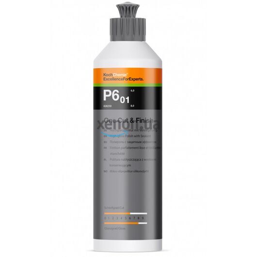 Koch Chemie One Cut & Finish P6.01 паста для полировки, средней абразивности 250 мл, Объем: 250 мл 