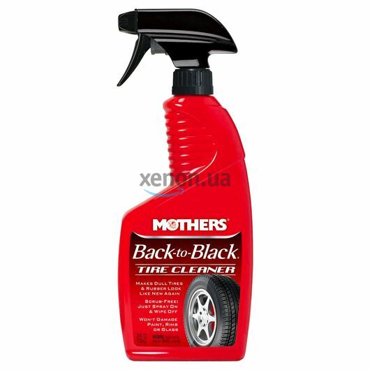 MOTHERS Back to Black Tire Renew-Cleaner матовый пенный реставратор покрышек 710 мл 