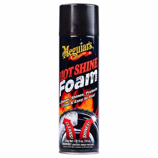 Meguiars Hot Shine Foam пенный очиститель шин с блеском 538 г 