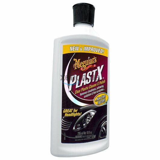 Meguiars PlastX Clear Plastic Cleaner and Polish очиститель полироль для прозрачного пластика 295 мл 