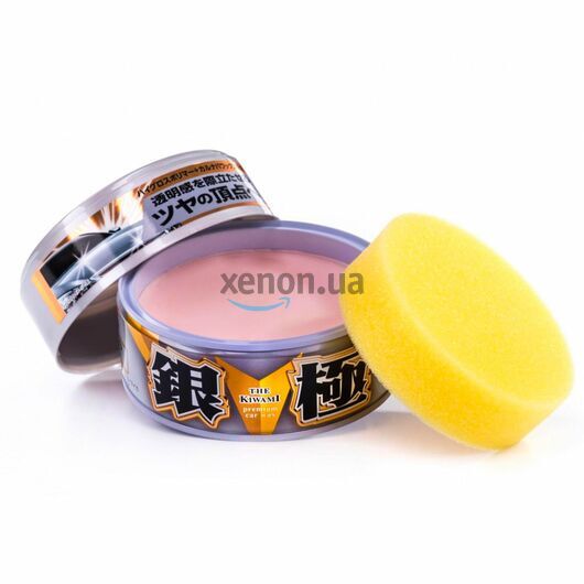 SOFT99 Kiwami Extreme Gloss Wax Silver воск Кивами для серебристых автомобилей 200 г 