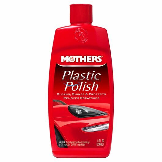 MOTHERS Plastic Polish поліроль для фар та пластику 237 мл