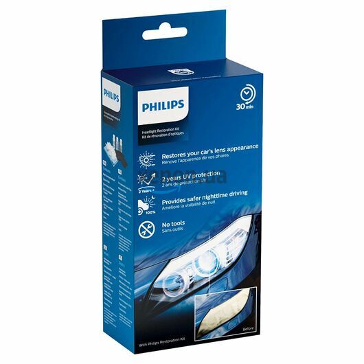 PHILIPS Headlight Restoration Kit набір для реставрації фар