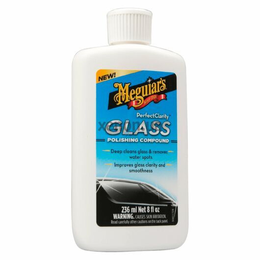 Meguiars Perfect Clarity Glass Polishing Compound паста для очистки стекла 236 мл 