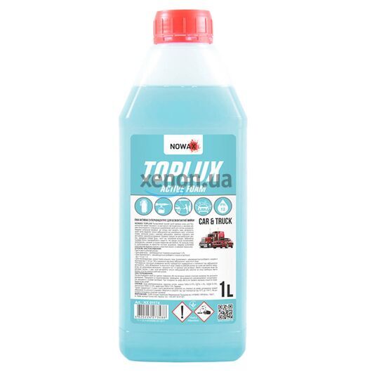 NOWAX TOPLUX Active Foam премиум активная пена 1 л, Объем: 1 л, Запах: Без запаха 