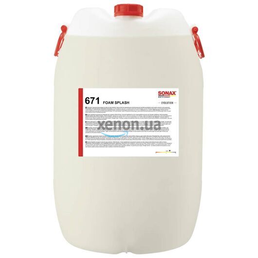 SONAX Foam Splash Evolution активная пена с запахом свежести 60 л, Объем: 60 л, Запах: Freshness 