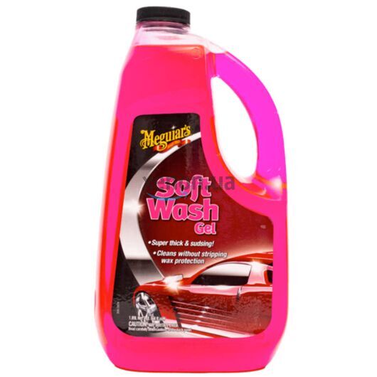 Meguiars Soft Wash Gel автомобільний шампунь гель 1,89 л, Запах: Без запаху, Обʼєм: 1,89 л