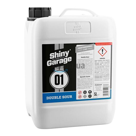 Shiny Garage Double Sour Shampoo & Foam 2 в 1 кислотный автошампунь и активная пена 5 л, Запах: Кондиционер для белья, Объем: 5 л 