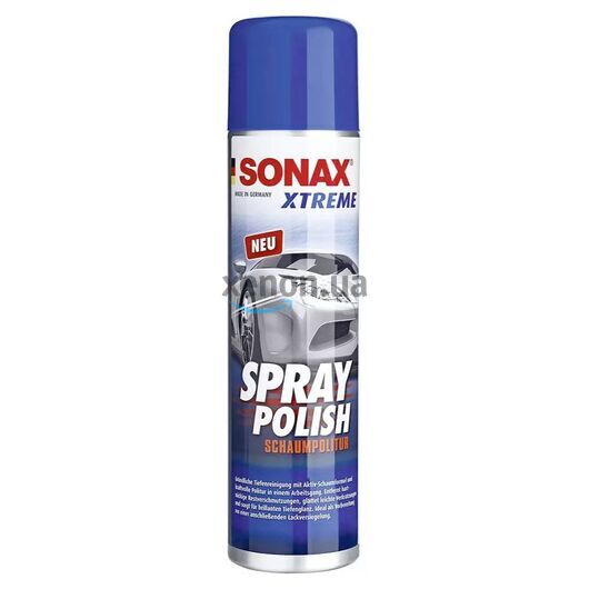 SONAX XTREME Spray Polish пенный очиститель кузова с блеском 320 мл 