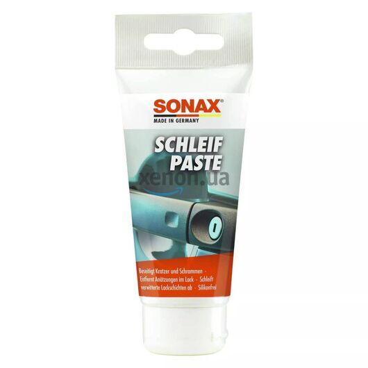 SONAX SchleifPaste универсальный антицарапин для ручного исплльзования 75 мл 