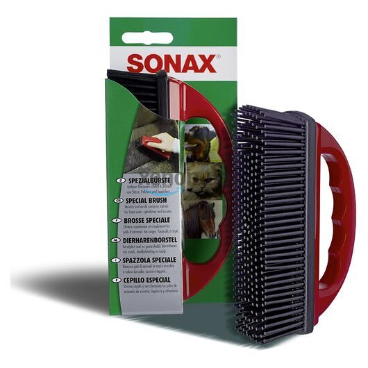 Щітка для видалення шерсті тварин з текстилю SONAX Spezialbürste (491400)