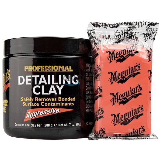 Meguiars Detailing Clay Agressive дітейлінг глина абразивна 200 г, Колір: Червоний, Обʼєм: 200 г