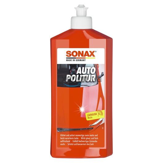 SONAX Auto Politur финишный полироль с воском для авто 500 мл, Объем: 500 мл 