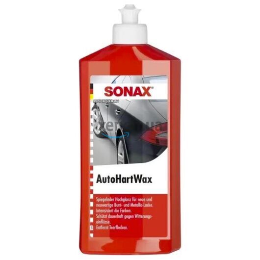 SONAX AutoHartWax жидкий горячий воск карнауба 250 мл, Объем: 250 мл