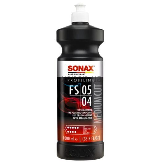 SONAX PROFILINE FS 05-04 абразивна паста для полірування кузова 1 л, Обʼєм: 1 л