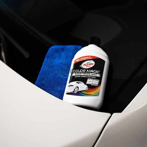 Turtle Wax Color Magic Bright White белый полироль