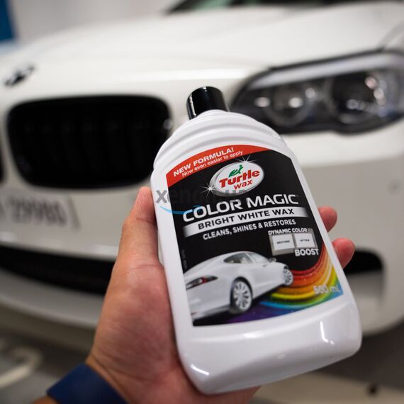 Turtle Wax Color Magic Bright White белый полироль