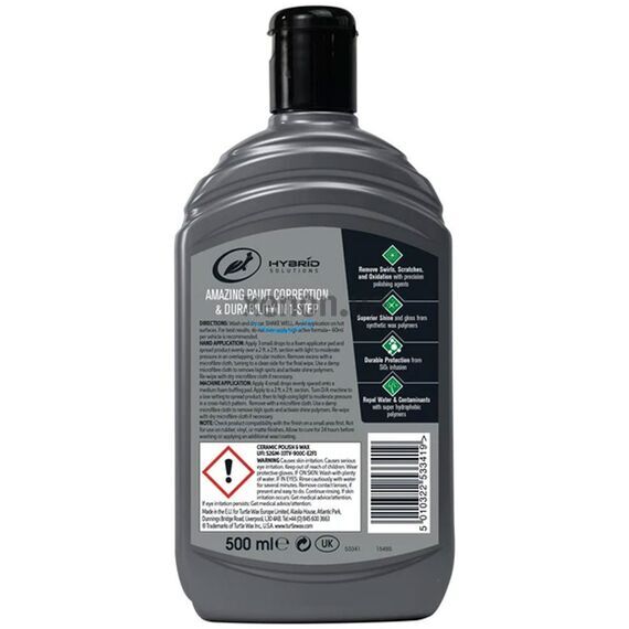 Turtle Wax Hybrid Solutions Ceramic Polish & Wax