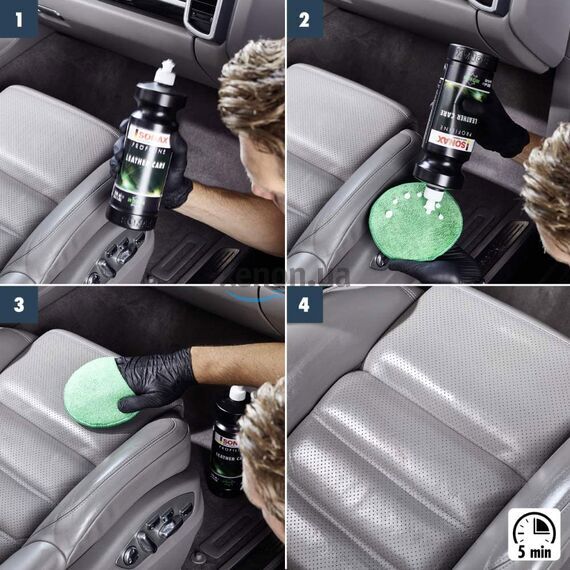 SONAX PROFILINE Leather Care (Protection) средство для защиты кожаного салона автомобиля 1 л , изображение 4 SONAX PROFILINE Leather Care (Protection) средство для защиты кожаного салона автомобиля 1 л , изображение 4